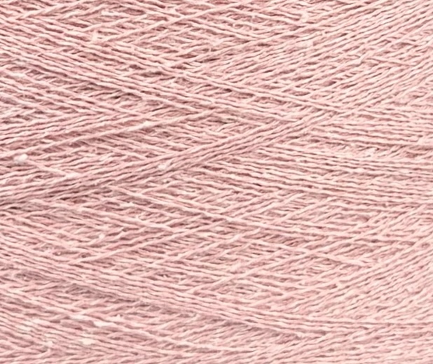 Toscano S.r.L. Art. Spezz 852 Nm 2/34 – Garn aus Seide, Baumwolle und Viskose col. 3905 Rosa Nude